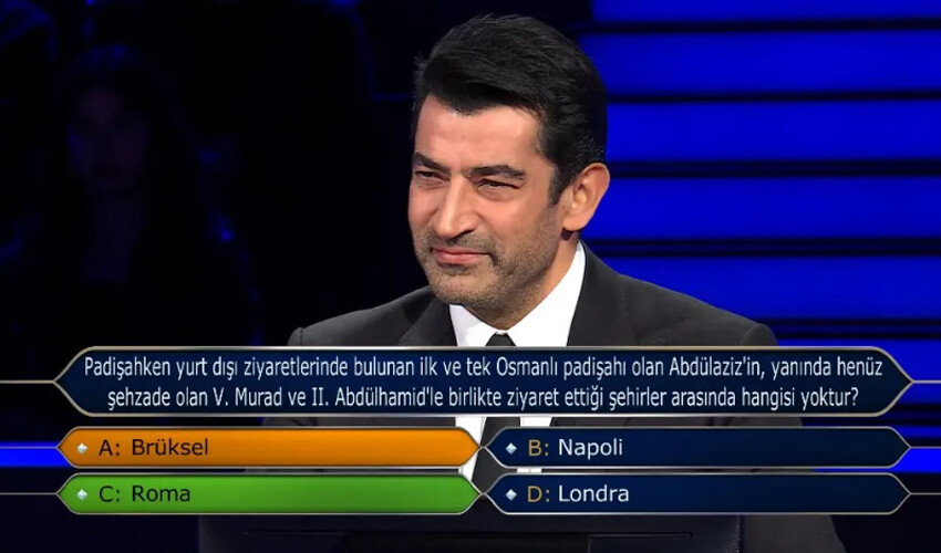 Kim Milyoner Olmak İster’de merak uyandıran ‘Osmanlı’ sorusu: Jokeri kalmayınca çekildi