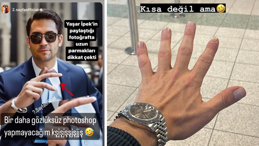 Photoshop’un ayarını kaçıran Yaşar İpek pişman oldu! ‘Bir daha gözlüksüz yapmam’