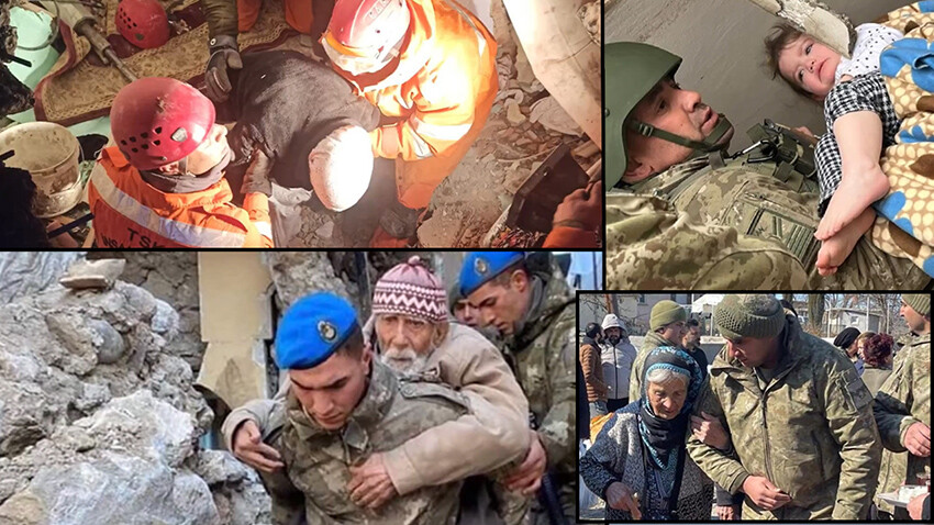 MSB ilk kez paylaştı, deprem belgeselini izleyenler gözyaşlarını tutamadı! MSB ilk kez paylaştı, deprem belgeselini izleyenler gözyaşlarını tutamadı!