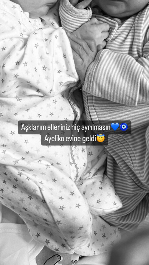 İdo ve Yasemin Tatlıses çiftinin kalp ameliyatı olan oğlu hastaneden çıktı! İkiziyle yan yana ilk fotoğraf…