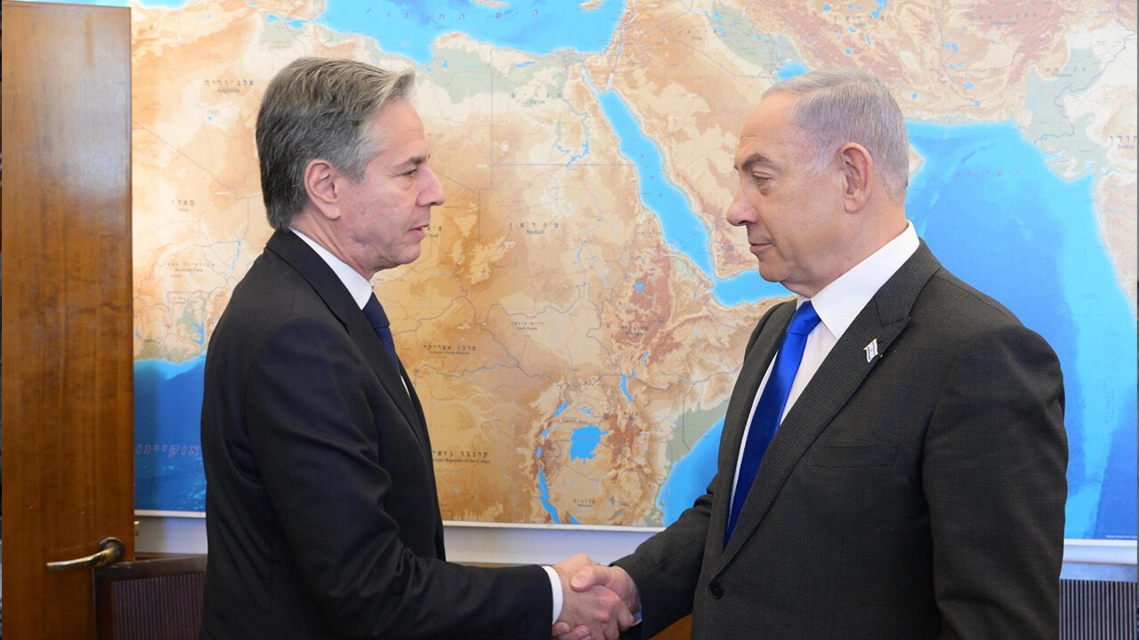 Blinken İsrail&#039;e mekik dokudu! Netanyahu ve Herzog&#039;la bir kez daha görüştü