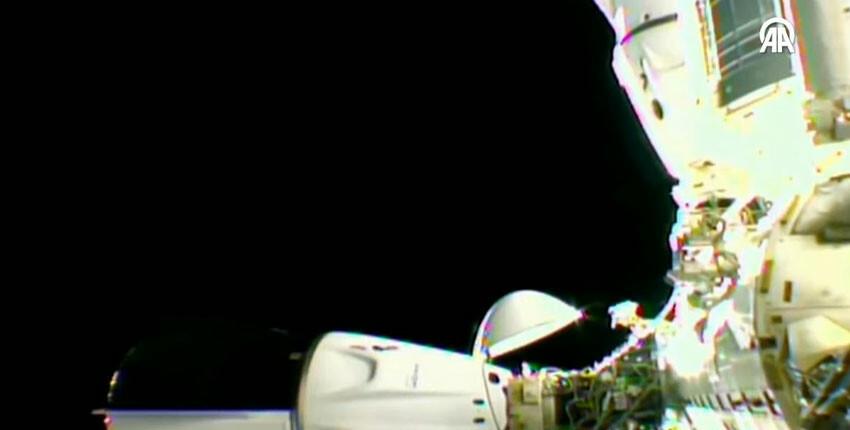 Astronot Alper Gezeravcı'nın Dünya'ya dönüş yolculuğu başladı Astronot Alper Gezeravcı'nın Dünya'ya dönüş yolculuğu başladı