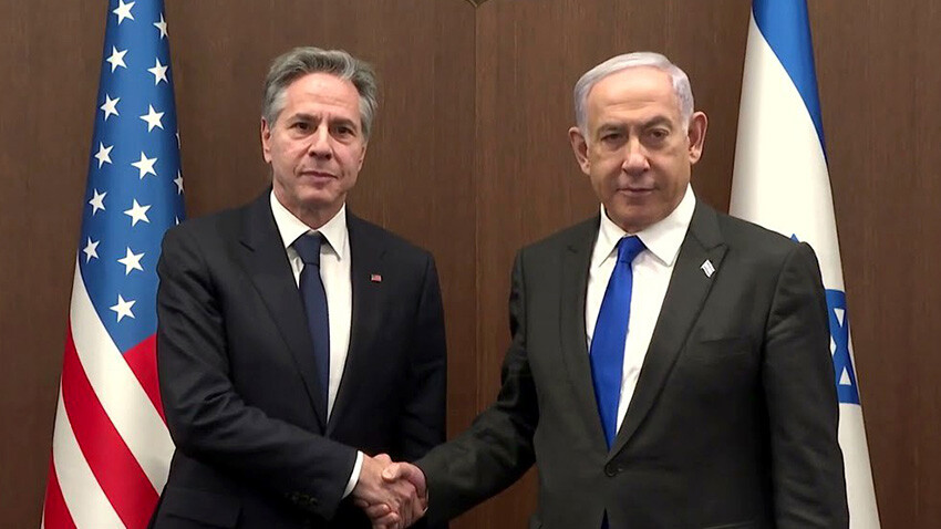 Blinken İsrail'e mekik dokudu! Netanyahu ve Herzog'la bir kez daha görüştü