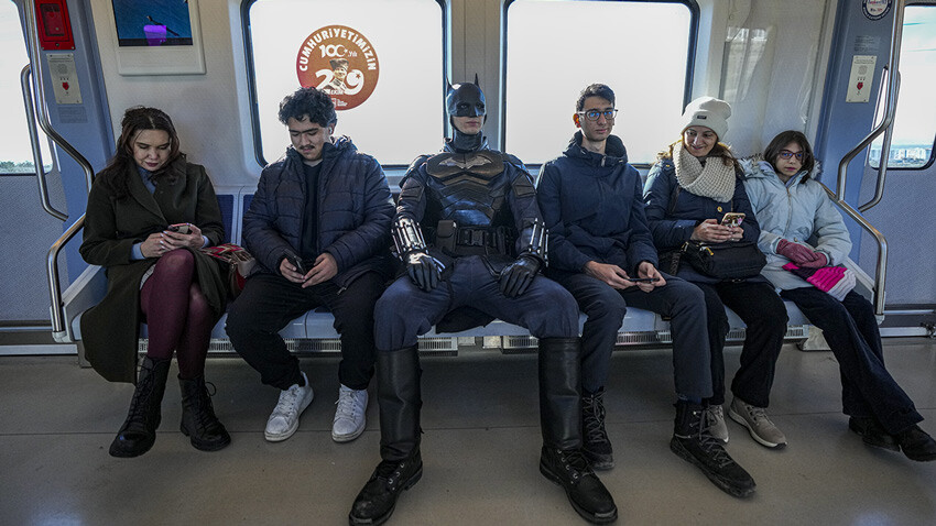 Haftanın üç günü mesai yapıyor! Yerli 'Batman' Ankara sokaklarında Haftanın üç günü mesai yapıyor! Yerli 'Batman' Ankara sokaklarında