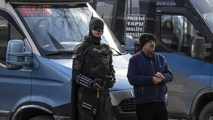 Haftanın üç günü mesai yapıyor! Yerli 'Batman' Ankara sokaklarında Haftanın üç günü mesai yapıyor! Yerli 'Batman' Ankara sokaklarında