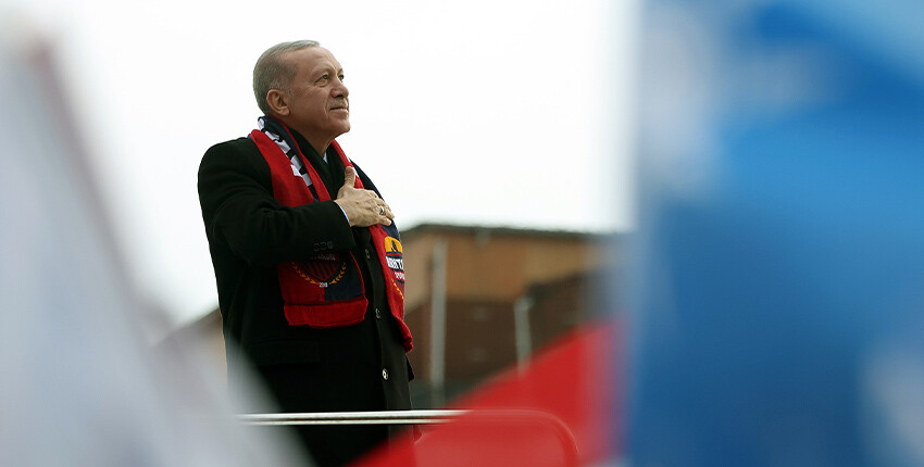 Cumhurbaşkanı Erdoğan, son seçimde yüzde 81,5 oy aldığı ilçede meydan okudu