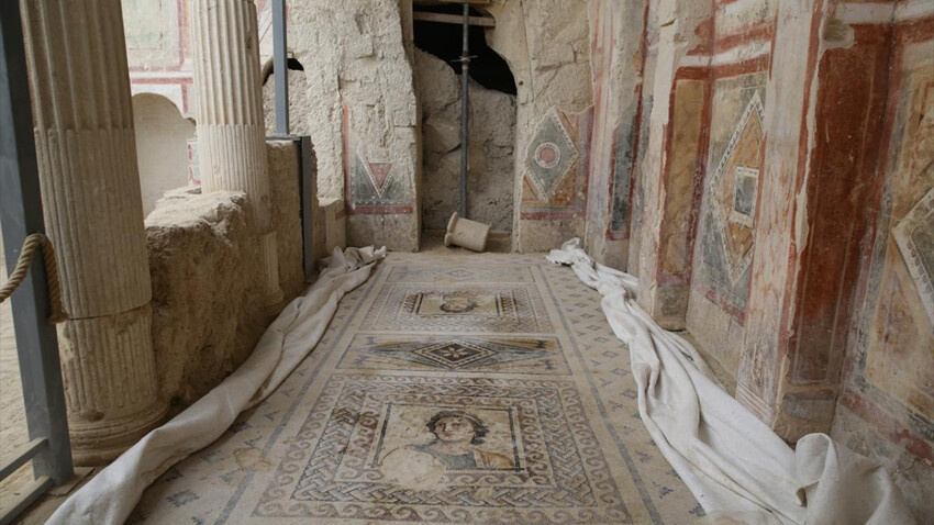 Mozaiklerin sırrı Roma İmparatorluğu’nun doğu garnizonu Zeugma'da gizli