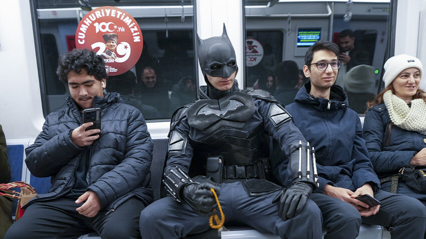 Haftanın üç günü mesai yapıyor! Yerli 'Batman' Ankara sokaklarında Haftanın üç günü mesai yapıyor! Yerli 'Batman' Ankara sokaklarında