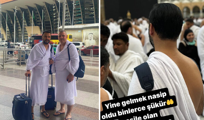 Şarkıcı Alişan iyileşir iyileşmez soluğu kutsal topraklarda aldı Şarkıcı Alişan iyileşir iyileşmez soluğu kutsal topraklarda aldı