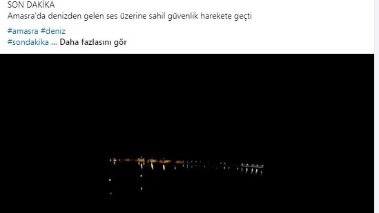 Karadeniz'de esrarengiz patlama sesleri: Vatandaşlar deprem zannetti, ekipler alarma geçti Karadeniz'de esrarengiz patlama sesleri: Vatandaşlar deprem zannetti, ekipler alarma geçti