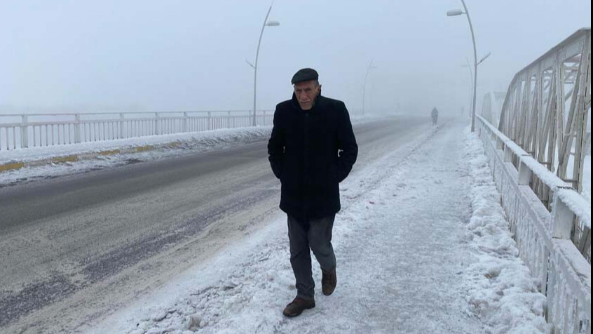 Batıda entübe olan kış, Ardahan'da kendini göstermeye devam ediyor Batıda entübe olan kış, Ardahan'da kendini göstermeye devam ediyor