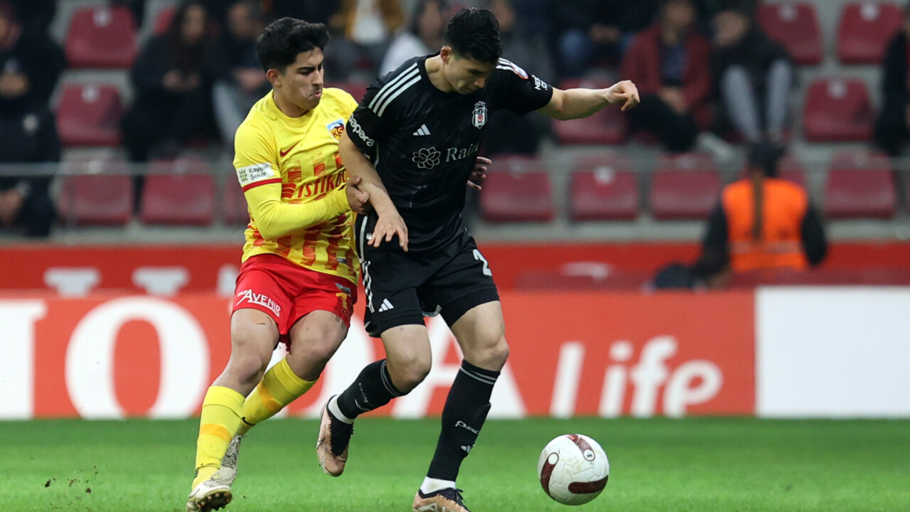 Beşiktaş, Kayserispor'a takıldı! Burak Yılmaz eski takımından puan aldı Beşiktaş, Kayserispor'a takıldı! Burak Yılmaz eski takımından puan aldı