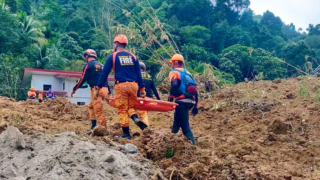 Filipinler'deki heyelanda ölenlerin sayısı 68'e çıktı