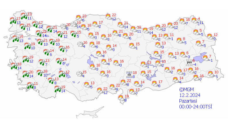 Meteoroloji'den 22 kente 'sarı' ve 'turuncu' uyarı! Fırtına, sağanak, çığ...