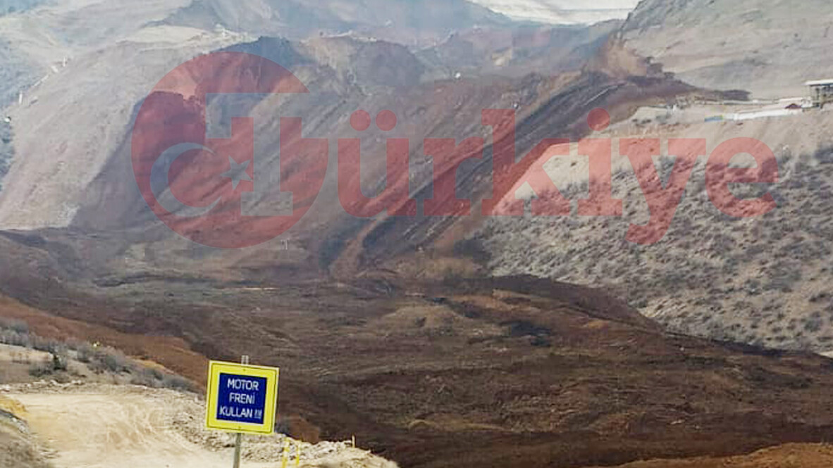 Erzincan'da altın madeninde toprak kayması! 9 işçiden haber alınamıyor Erzincan'da altın madeninde toprak kayması! 9 işçiden haber alınamıyor