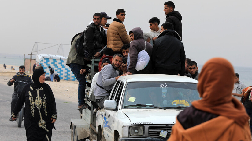 Bir sürgünden diğer sürgüne... Refah'taki Filistinliler Gazze'ye göç ediyor