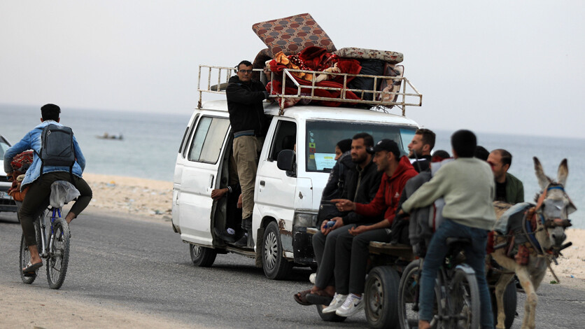 Bir sürgünden diğer sürgüne... Refah'taki Filistinliler Gazze'ye göç ediyor
