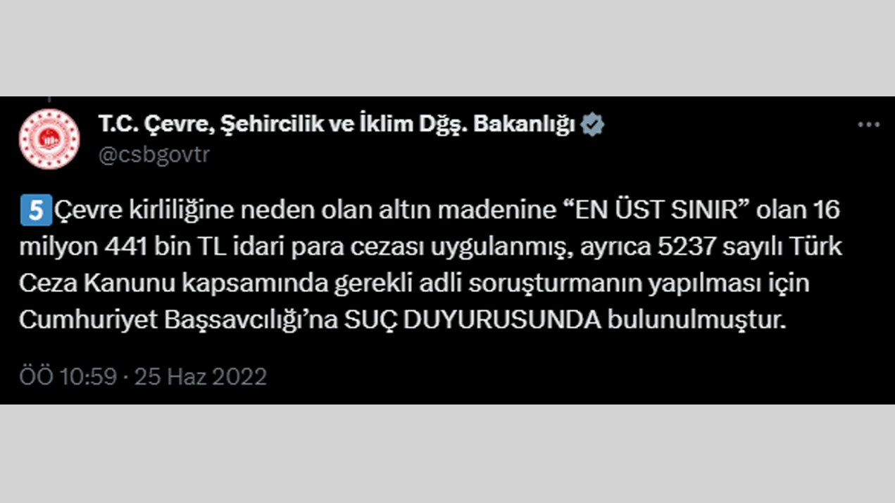 Erzincan'da altın madeninde toprak kayması! Siyanür ve sülfürik asit Fırat Nehri'ne karışır mı? Erzincan'da altın madeninde toprak kayması! Siyanür ve sülfürik asit Fırat Nehri'ne karışır mı?