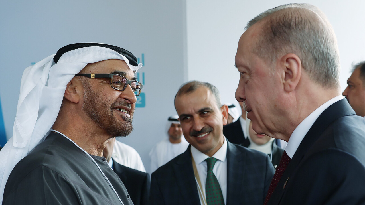 Cumhurbaşkanı Erdoğan, BAE Devlet Başkanı Al Nahyan ile görüştü Cumhurbaşkanı Erdoğan, BAE Devlet Başkanı Al Nahyan ile görüştü