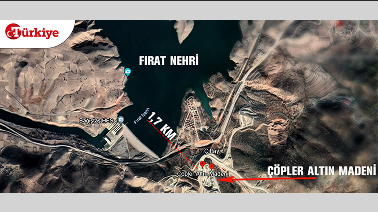 Erzincan'da altın madeninde toprak kayması! Siyanür ve sülfürik asit Fırat Nehri'ne karışır mı? Erzincan'da altın madeninde toprak kayması! Siyanür ve sülfürik asit Fırat Nehri'ne karışır mı?