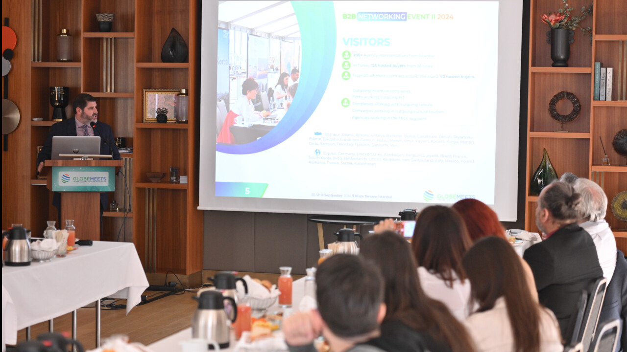 GlobeMeets B2B Networking Event 2024, 12 ve 13 Eylül Tarihlerinde ve Rixos Tersane İstanbul’da!