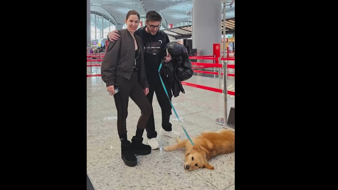 Mustafa Ceceli, terk edilen köpeğin uçuş gönüllüsü oldu