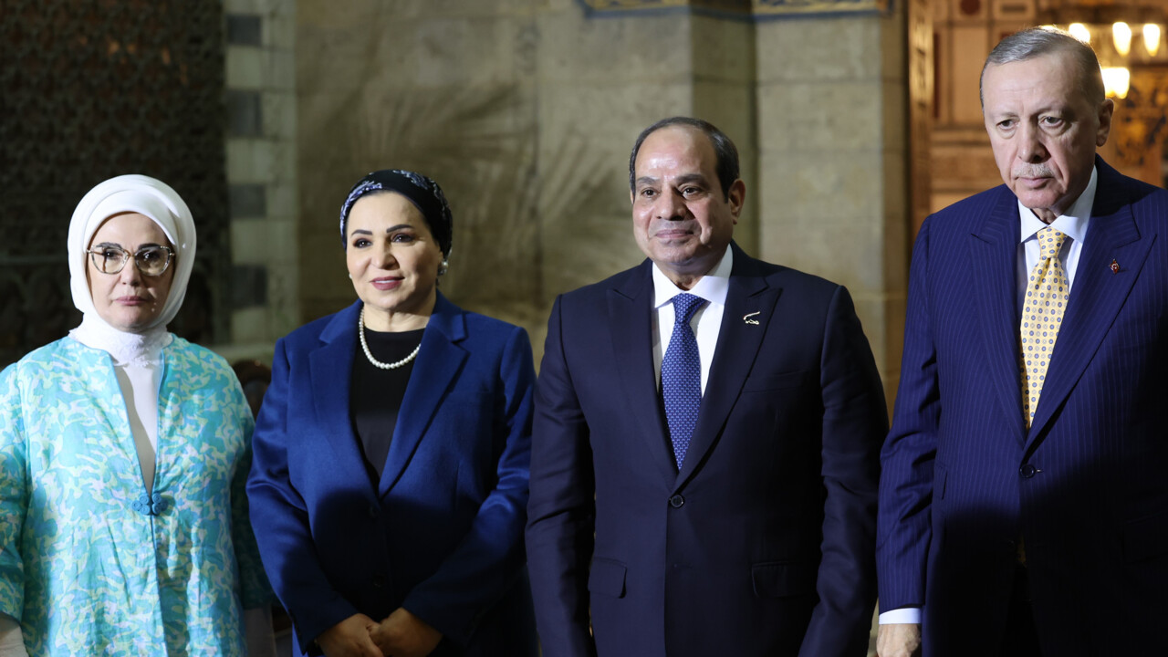 Cumhurbaşkanı Erdoğan'ın Mısır’daki son durağı İmam-ı Şafii Türbesi oldu