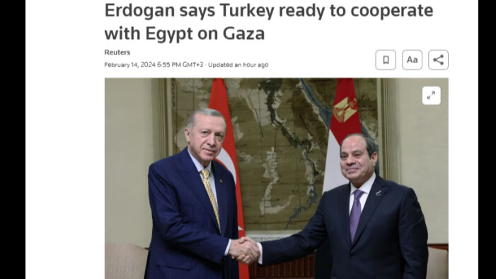 Erdoğan'ın Mısır ziyareti dünya basınında