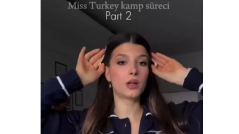 Miss Turkey 2019 güzeli Aleyna Yavaş, kamp sürecindeki zorlukları anlattı: Çok korktum