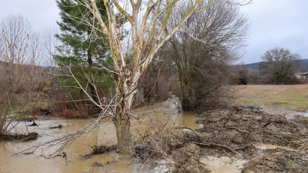 Bilecik'i sağanak vurdu: Dere taştı, tarım arazileri su altında kaldı