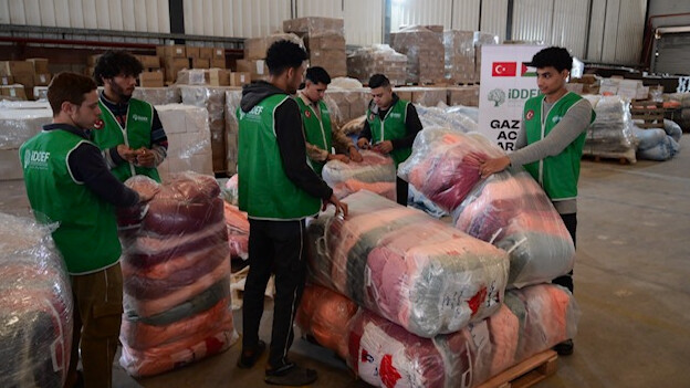 İDDEF'in Gazze'ye yardımları aralıksız devam ediyor