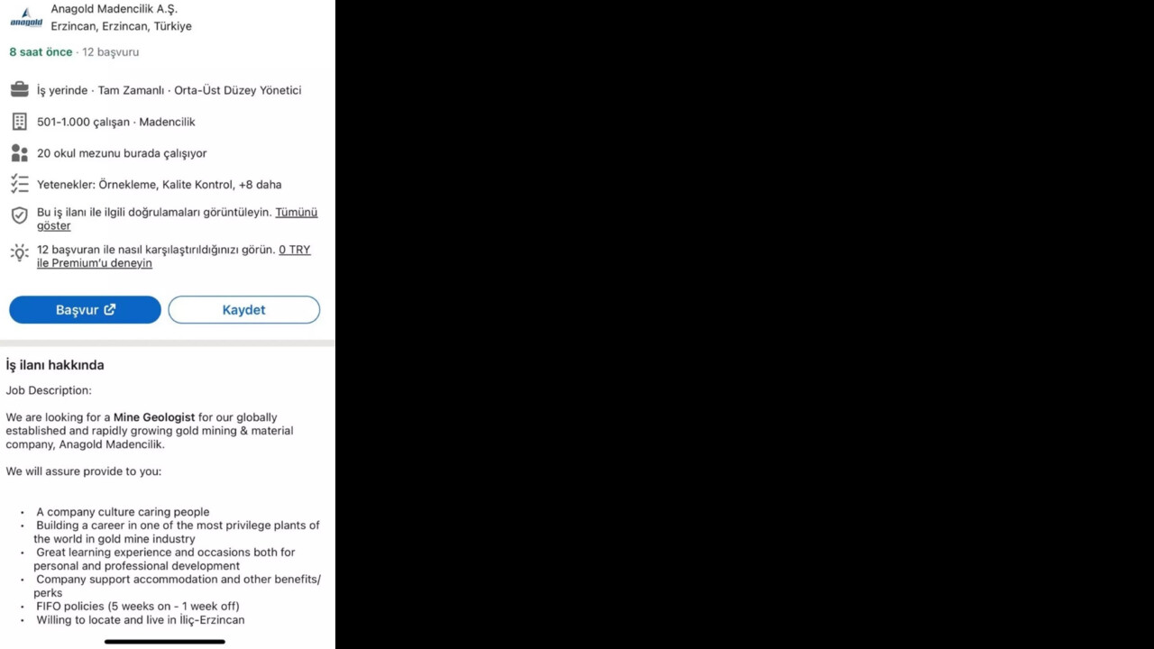 9 işçisinden 4 gündür haber alınamıyor! Maden firmasından tepki çeken iş ilanı