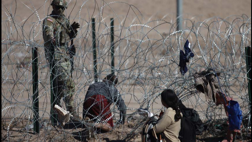 Texas muhafızları yüksek mahkemenin kararını tanımıyor! 10 kişilik göçmen grubuna saldırdılar