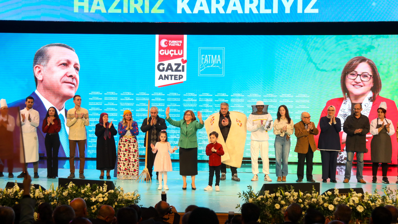 Gaziantep’e usta işi projeler! Fatma Şahin: Rekor kırmak için buradayız