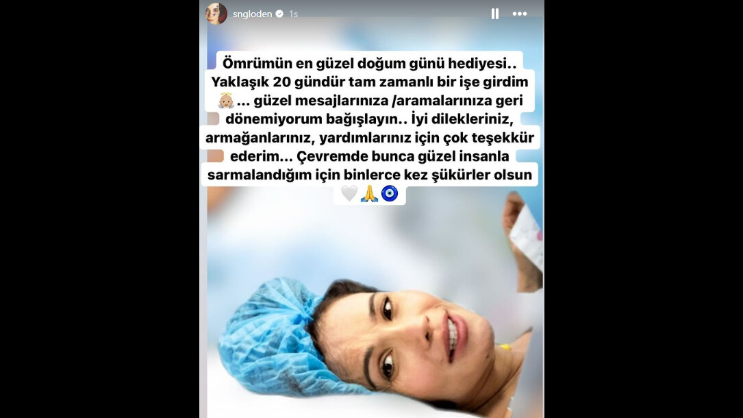 Songül Öden'den doğum sonrası ilk paylaşım: Ömrümün en güzel hediyesi
