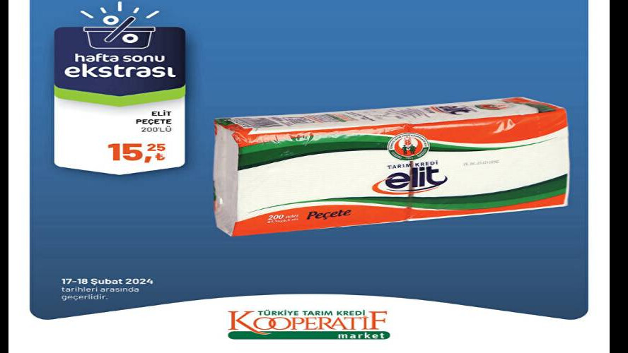 Tarım Kredi’de dev indirim başladı! Tuvalet kağıdı, sıvı sabun, mutfak bezi… Yetişen torbası dolu dolu çıkacak, işte indirimli tam liste