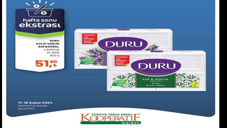 Tarım Kredi’de dev indirim başladı! Tuvalet kağıdı, sıvı sabun, mutfak bezi… Yetişen torbası dolu dolu çıkacak, işte indirimli tam liste
