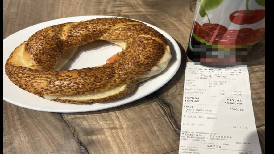 Sabiha Gökçen'de görülmemiş fiyat! 1 simit ve 1 meyve suyu 500 TL