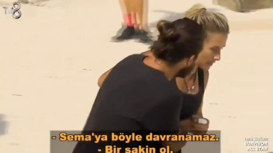 Survivor'da sular durulmuyor! Pınar'ın yarışmaya yeni katılan Sema'ya 