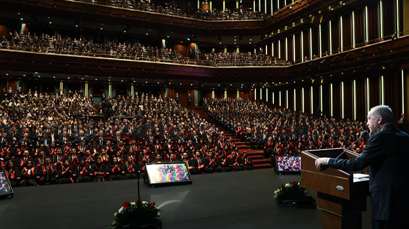 Erdoğan'dan 'AYM-Yargıtay' mesajı: Çözüm bekleyen sorunlar var