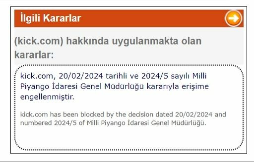 KİCK KAPANDI MI, erişim engeli mi getirildi? Kick’e neden kapatıldı, niye engellendi? Kick’e erişim engeli geldi - 1. Resim