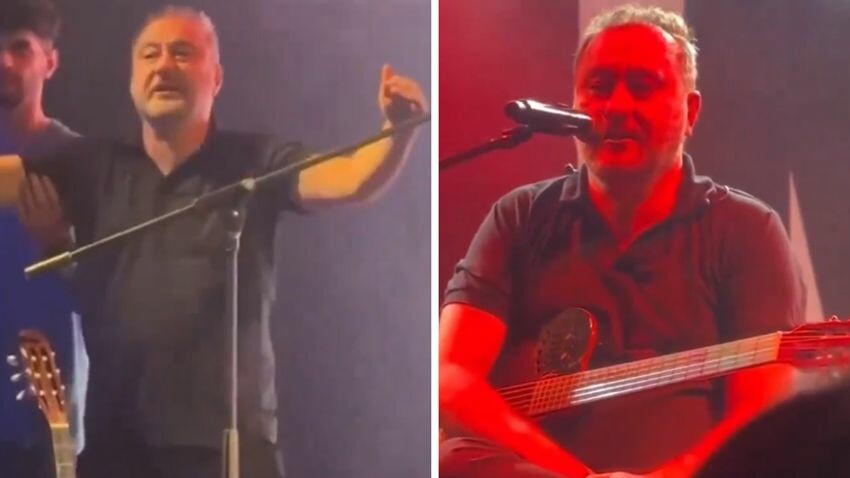 Şarkıcı Nev’den olaylı konser! Seyircilerle tartıştı, “İn aşağıya” diye tepki aldı Şarkıcı Nev’den olaylı konser! Seyircilerle tartıştı, “İn aşağıya” diye tepki aldı - 1. Resim