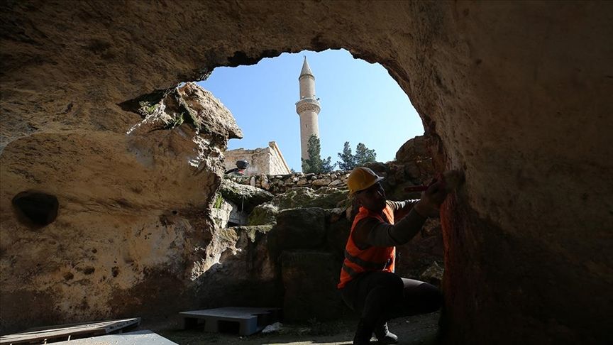 4 yıl önce ilçenin altında keşfedildi! 5 bin yıllık yer altı şehri görücüye çıkmaya hazırlanıyor 4 yıl önce ilçenin altında keşfedildi! 5 bin yıllık yer altı şehri görücüye çıkmaya hazırlanıyor - 3. Resim