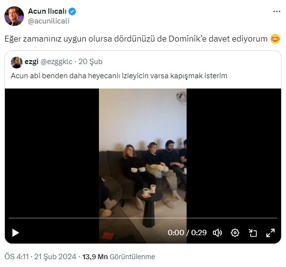 Acun Ilıcalı’dan Survivor izleyicilerine davet! Görenler adeta çıldırdı, yorum yağıyor Acun Ilıcalı’dan Survivor izleyicilerine davet! Görenler adeta çıldırdı, yorum yağıyor - 1. Resim