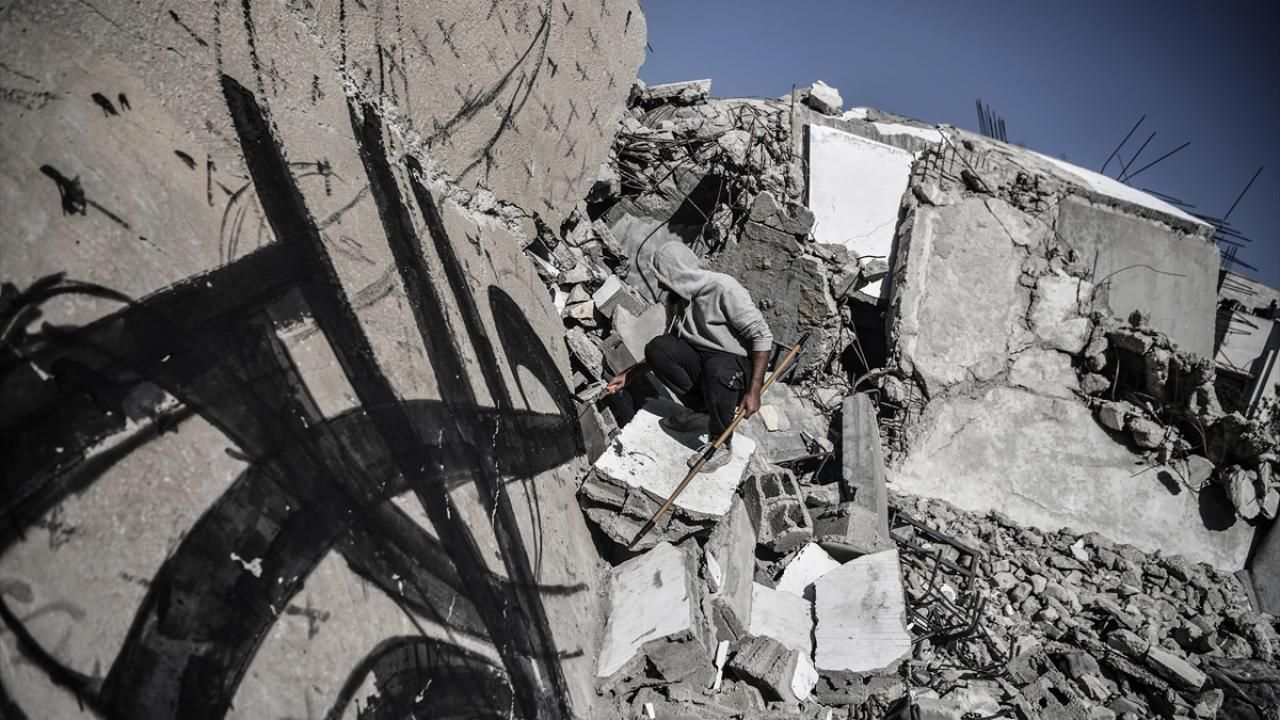 Gazze’de sanat enkazda yapılıyor! - 1. Resim