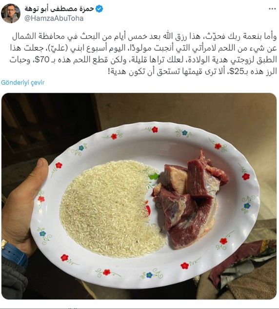 Gazze'deki gıda krizini g&ouml;zler &ouml;n&uuml;ne seren kare! Y&uuml;rek sızlattı - 3. Resim