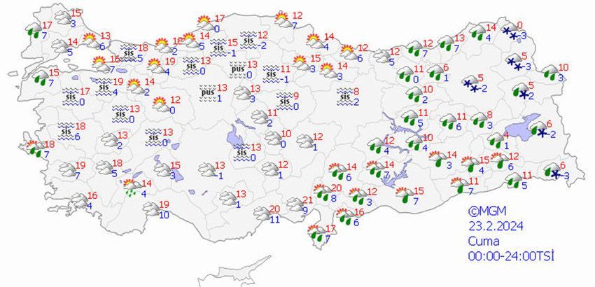 Meteoroloji'den 13 ile uyarı, kuvvetli sağanak ve kar geliyor... Meteoroloji'den 13 ile uyarı, kuvvetli sağanak ve kar geliyor... - 2. Resim