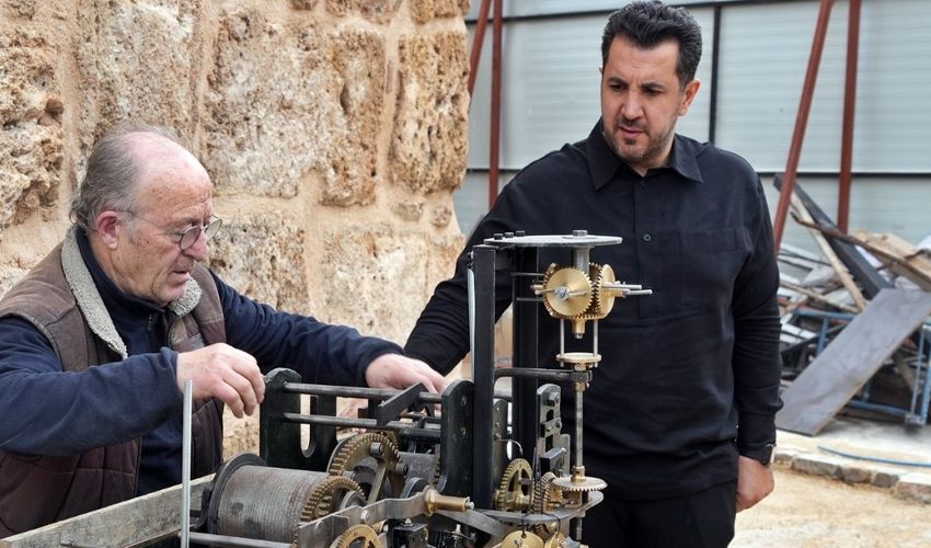 Restorasyon tamam: Tarihi Saat Kulesi saatine kavuştu Restorasyon tamam: Tarihi Saat Kulesi saatine kavuştu - 1. Resim