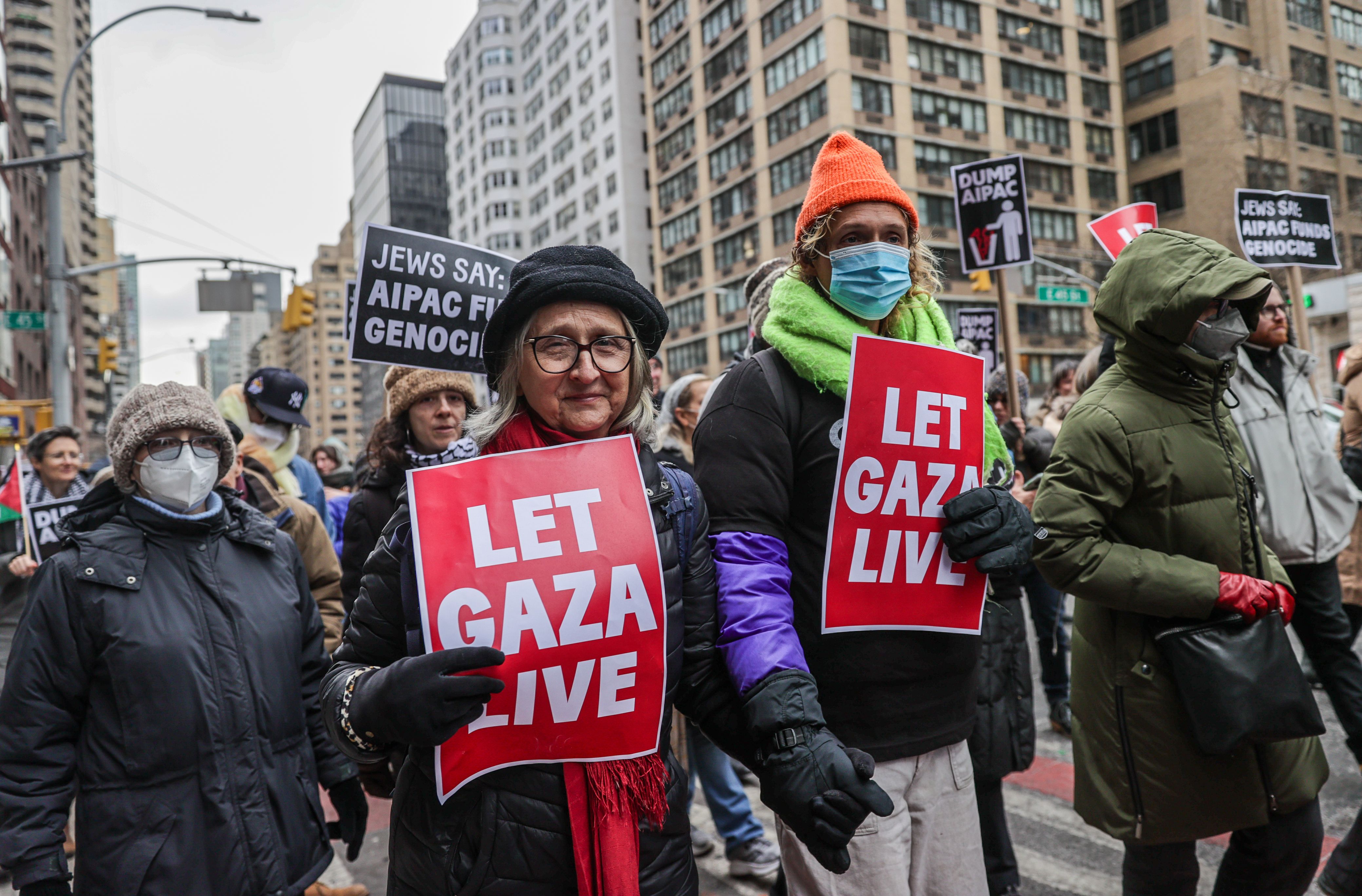 ABD'nin göbeğinde Filistin destekçilerinden İsrail lobisinin kalbi AIPAC protestosu ABD'nin göbeğinde Filistin destekçilerinden İsrail lobisinin kalbi AIPAC protestosu - 4. Resim