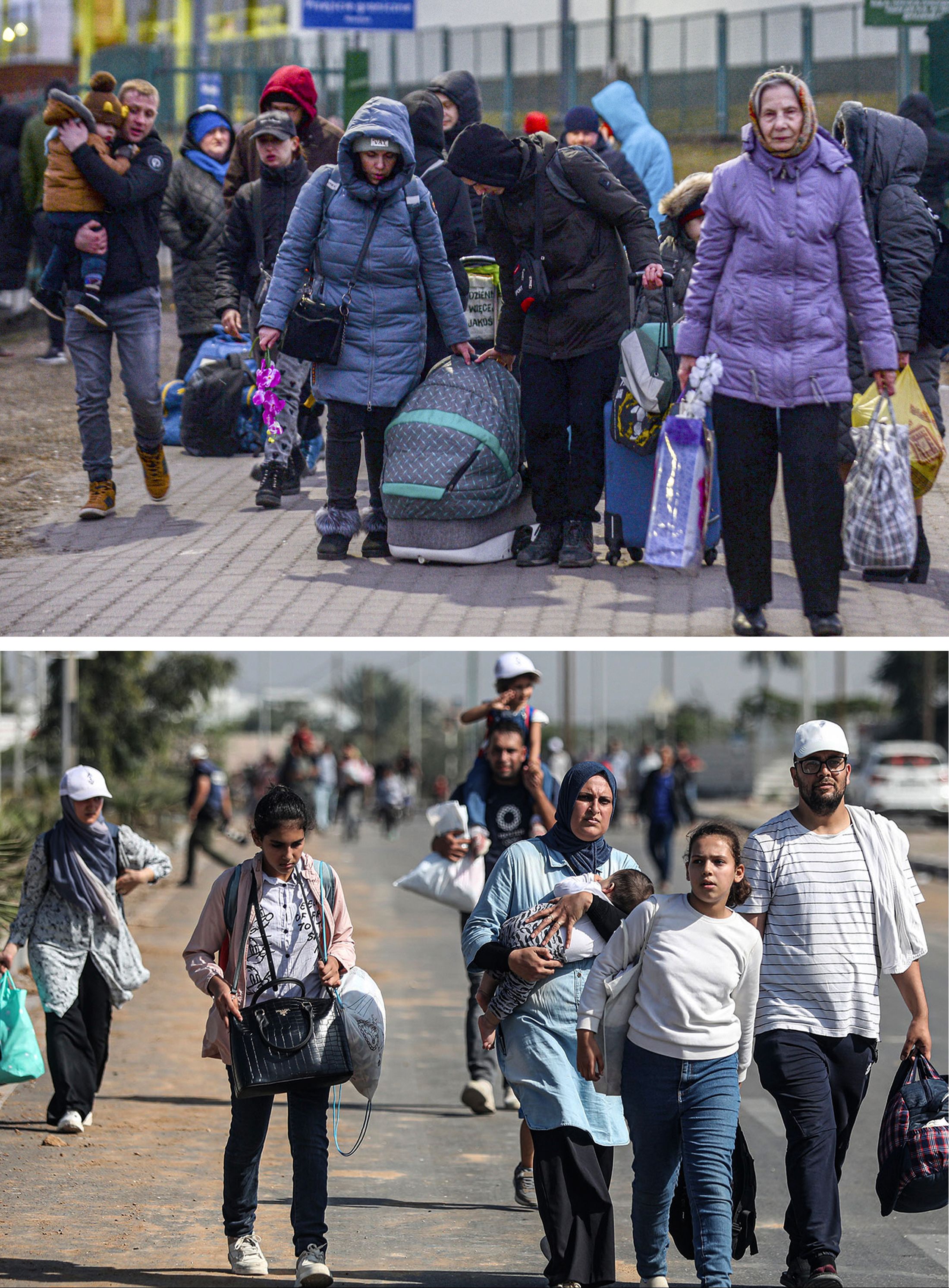 Bir tarafta Gazze, diğer tarafta Ukrayna... Savaş farklı, değişmeyen tek şey kareler Bir tarafta Gazze, diğer tarafta Ukrayna... Savaş farklı, değişmeyen tek şey kareler - 2. Resim